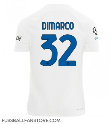 Inter Milan Federico Dimarco #32 Replik Auswärtstrikot 2023-24 Kurzarm